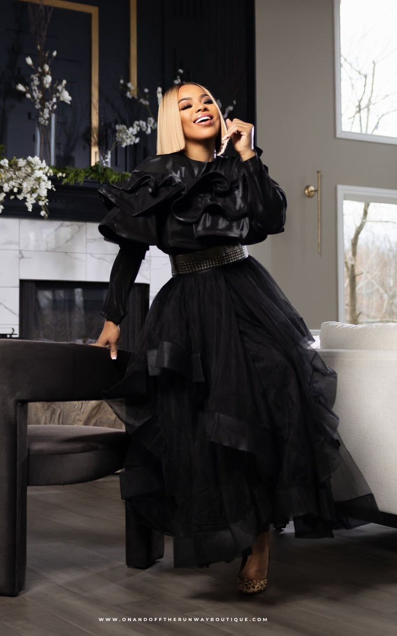 Layers Upon Layers Of Tulle | Black | Review Description & Return Policy