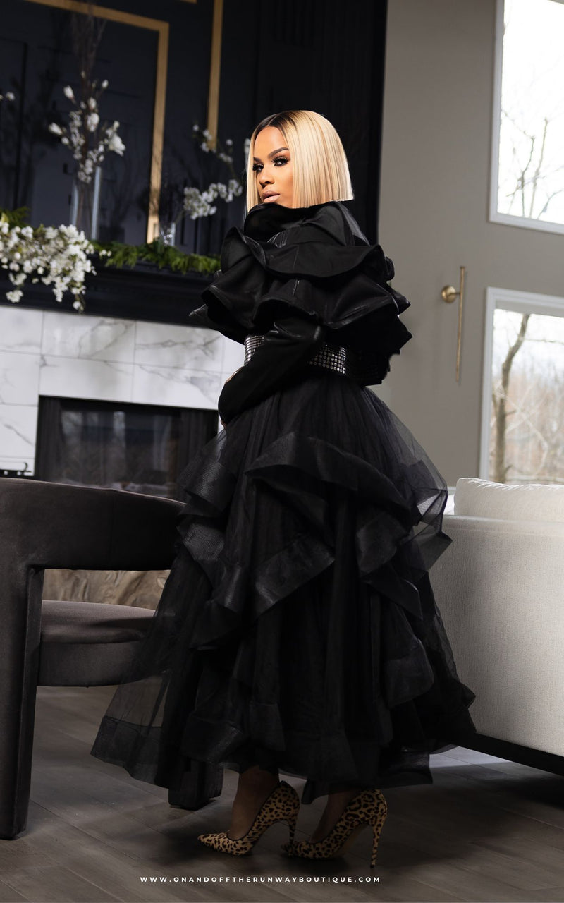 Layers Upon Layers Of Tulle | Black | Review Description & Return Policy